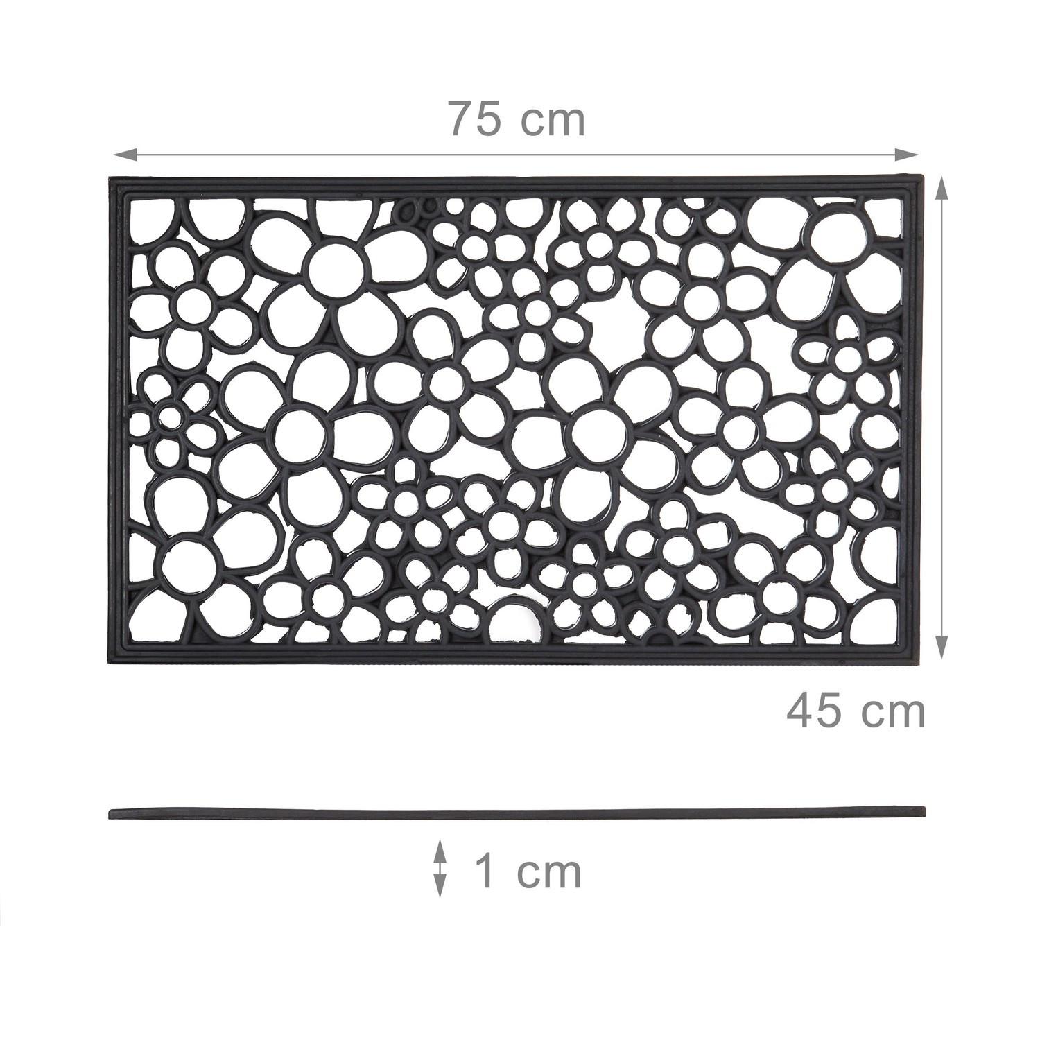 B2X Gummimatte rechteckig  