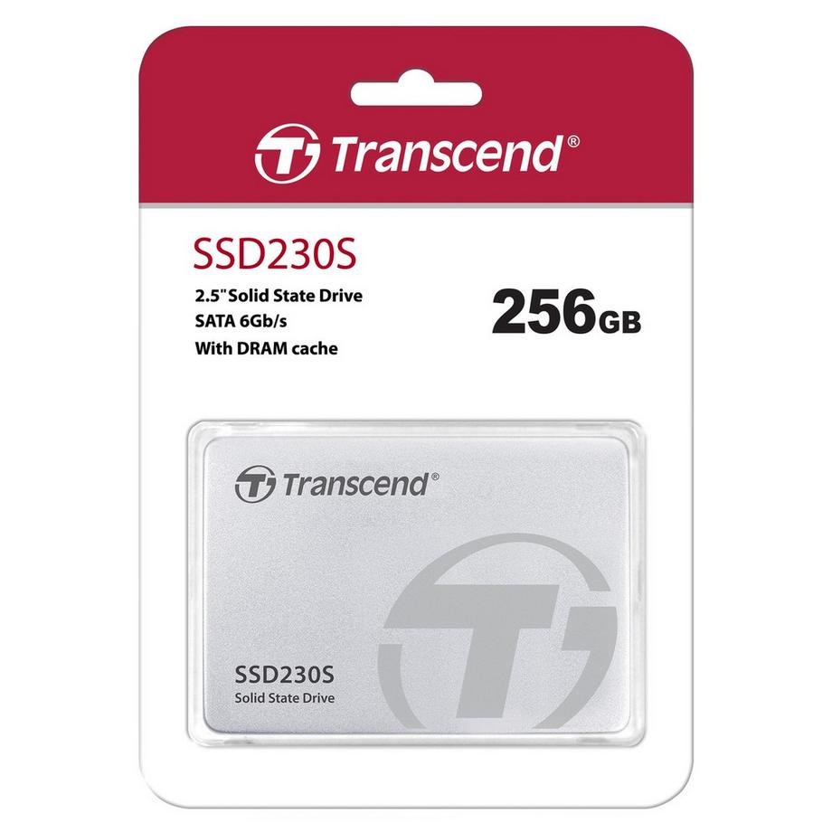 Transcend  256GB SSD230S 2.5IN SATA TLC NAND ALUMINIUM CASE 