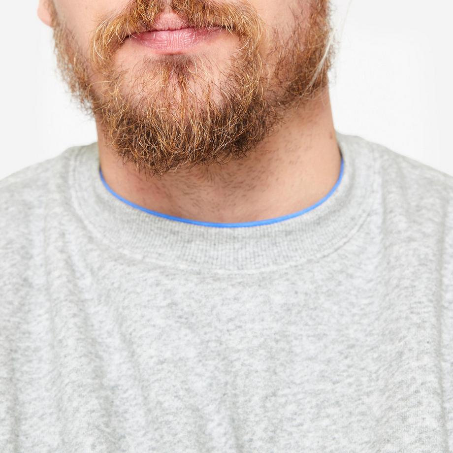 DOMYOS Basic Warmes Baumwoll-Sweatshirt  