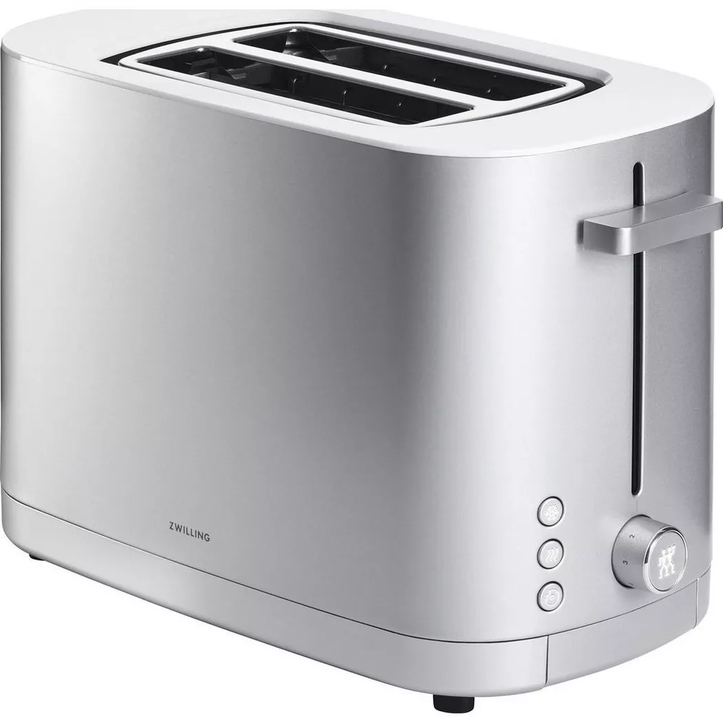 Zwilling – Enfinigy silber Toaster 2/2 m. Brötchenaufsatz CH-Stecker, CH-Stecker