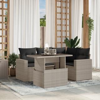 VidaXL Garten sofagarnitur poly-rattan  