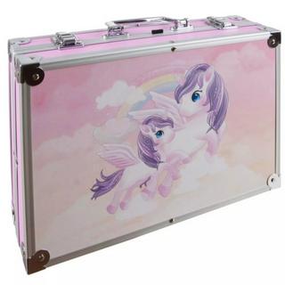 Vivalto Set de peinture dans un sac de licorne avec 145 pièces  