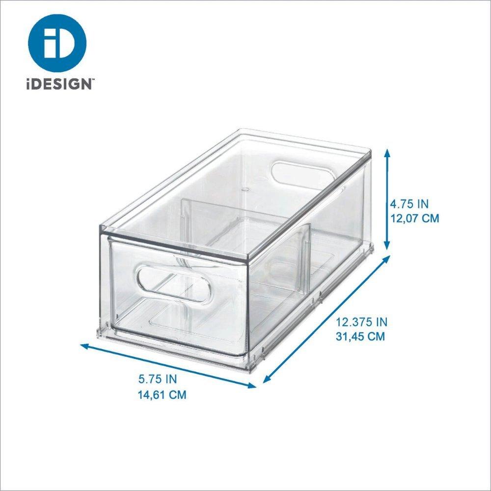 iDesign HOME EDIT   Aufbewahrungsbox Fridge KLAR   mit Schublade  