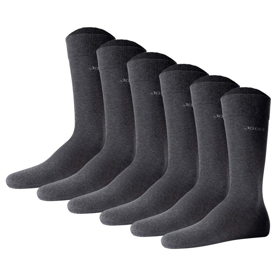 Chaussettes  Pack de 6-Unisex premium essential organic cotton Socks 6p