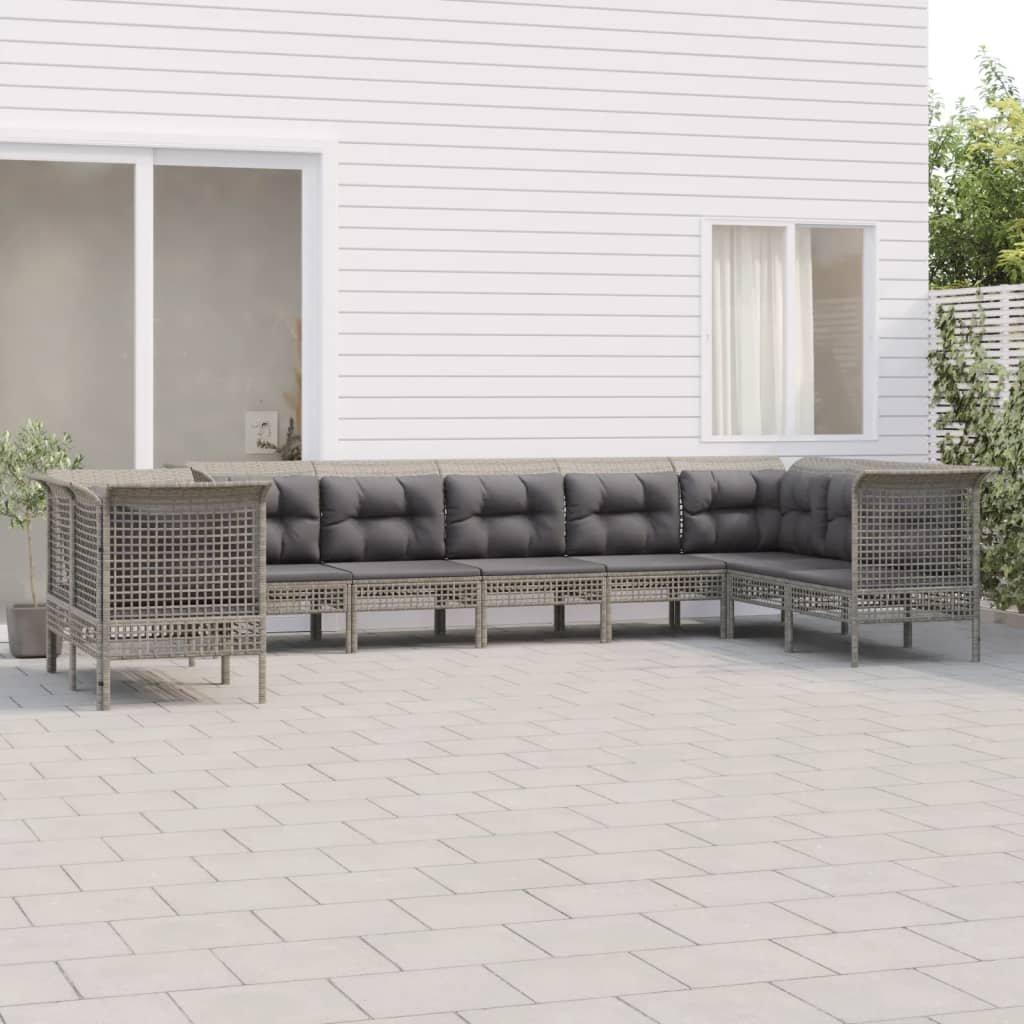 VidaXL Garten lounge set poly-rattan  