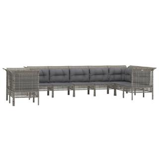 VidaXL Garten lounge set poly-rattan  