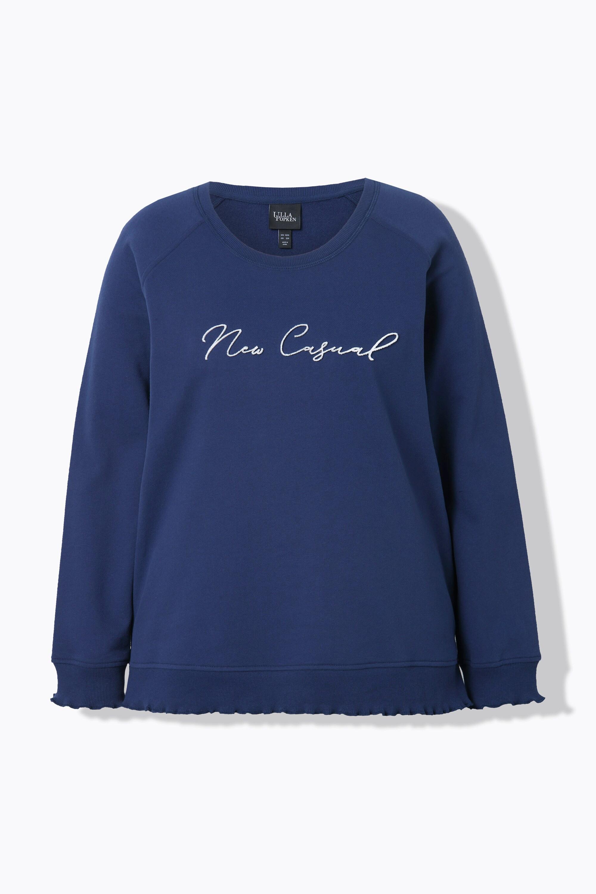 Ulla Popken  Sweat New Casual à col rond et manches longues 