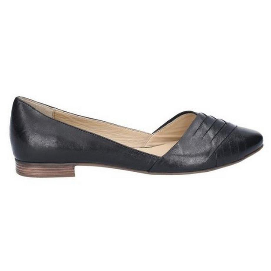 Hush Puppies Marley Ballerines Plates en Cuir  