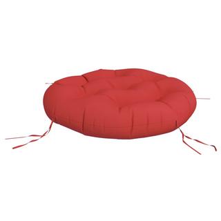 VidaXL Coussin rond tissu  