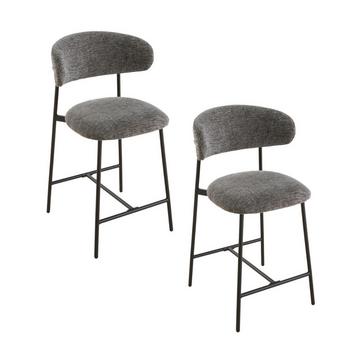 Lot de 2 tabourets DRACO