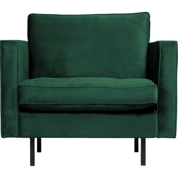 mutoni Sessel Rodeo Classic Green Velvet Forest  