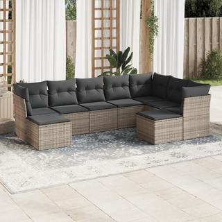 VidaXL Garten sofagarnitur poly-rattan  