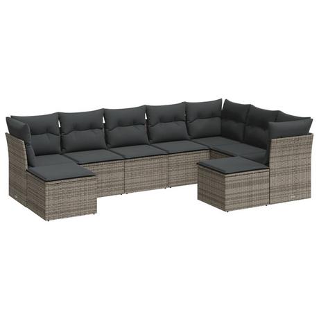 VidaXL Garten sofagarnitur poly-rattan  