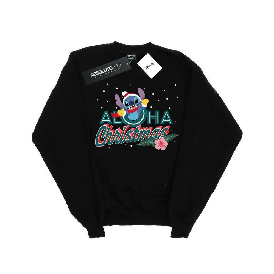 Disney Aloha Christmas Stitch Sweatshirt  