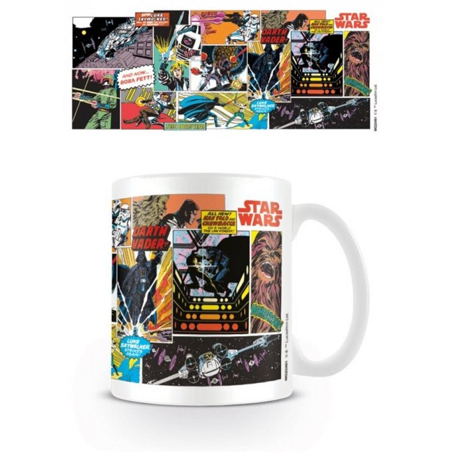 STAR WARS Kaffeebecher, Comicstrip  
