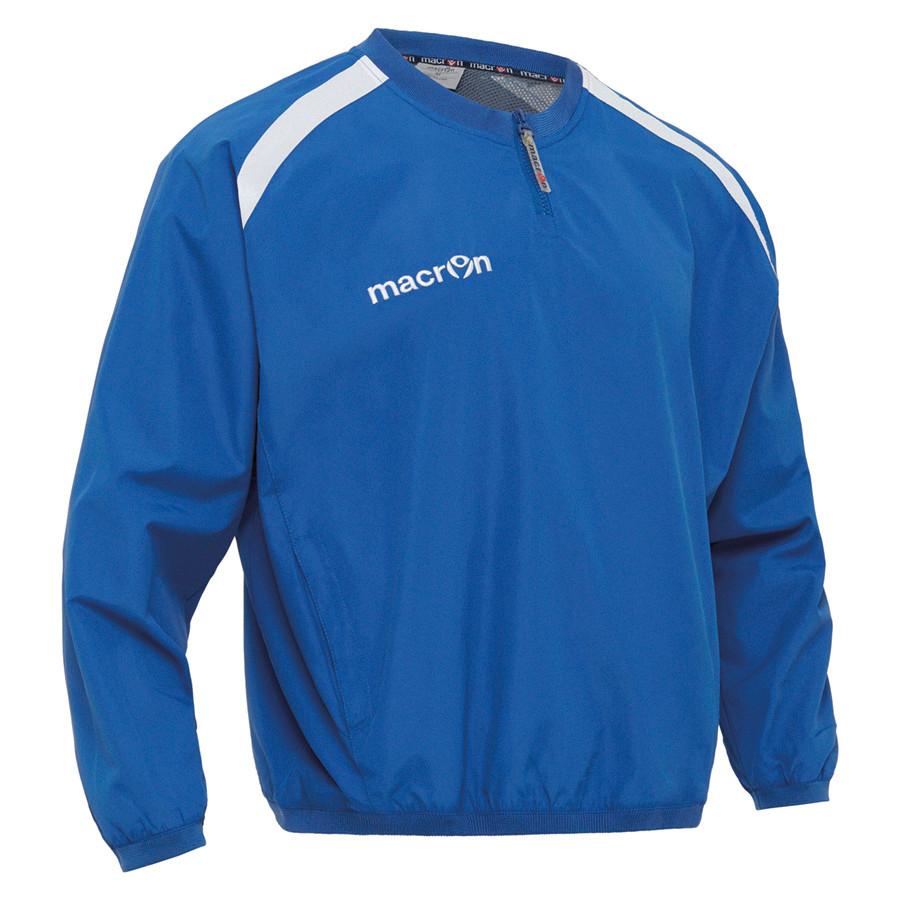 macron  giacca 1/4 zip antivento como 