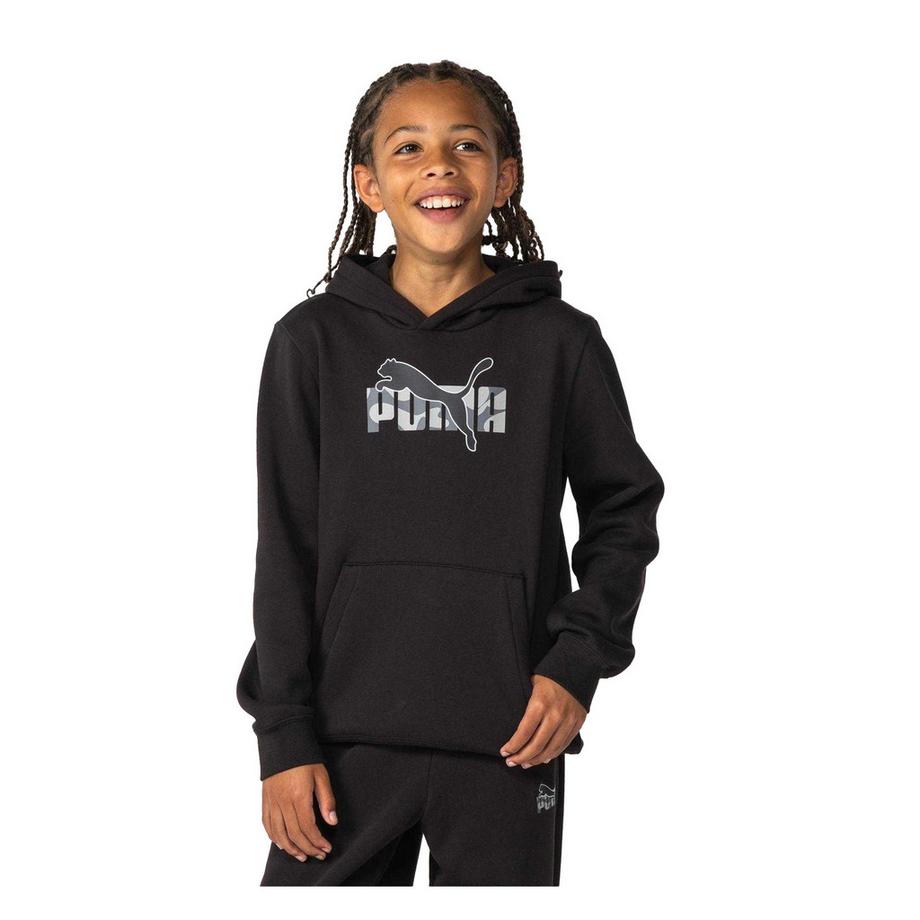 Felpa Con Cappuccio Fleece Spazzolato