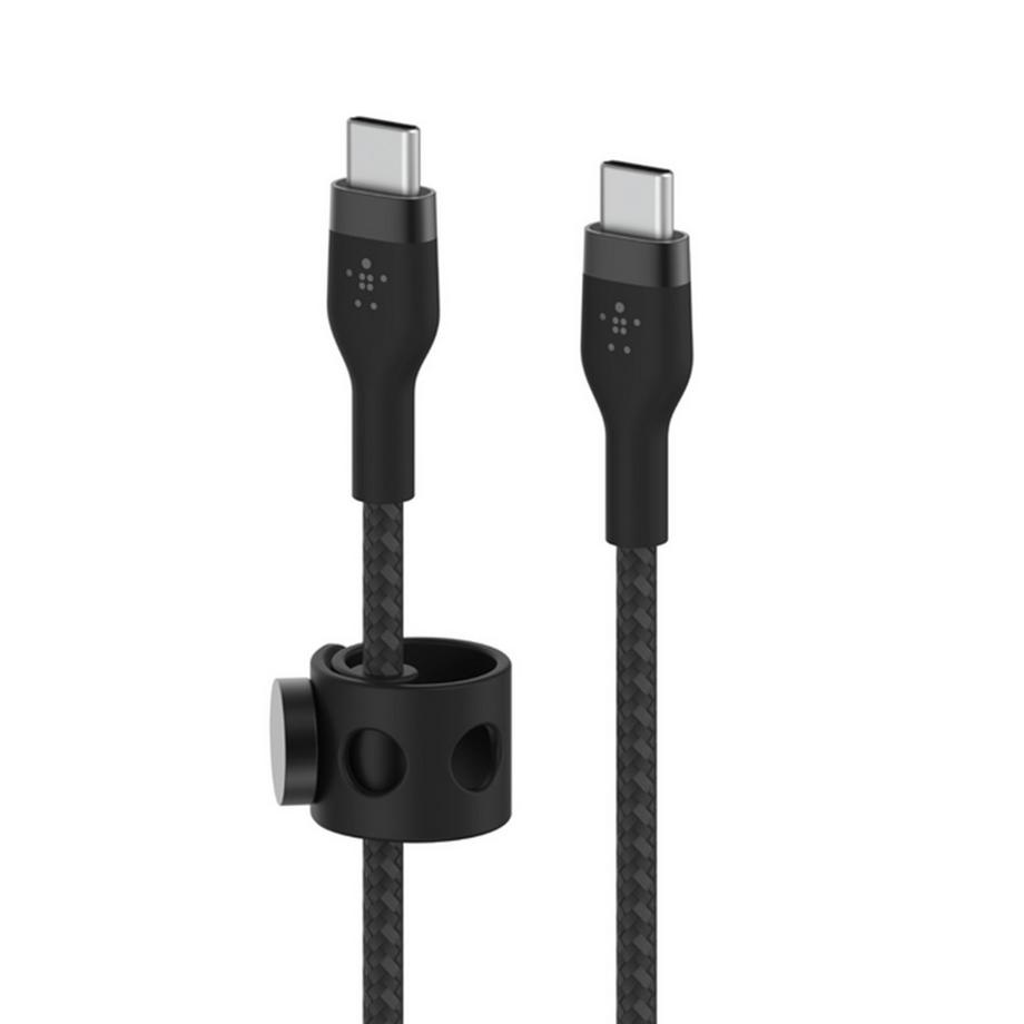 belkin  Belkin 60W USB-C Silikonkabel 1m Schwarz 