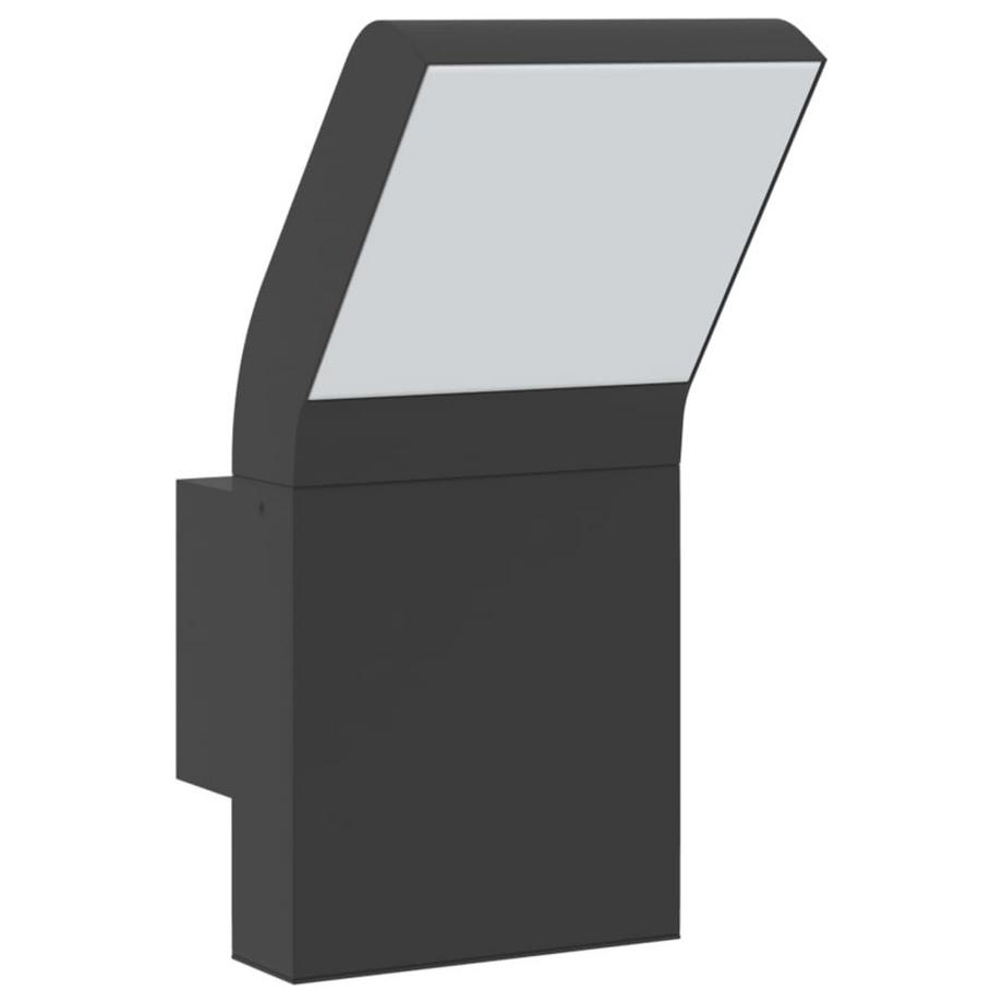 VidaXL Applique murale led d'extérieur aluminium  