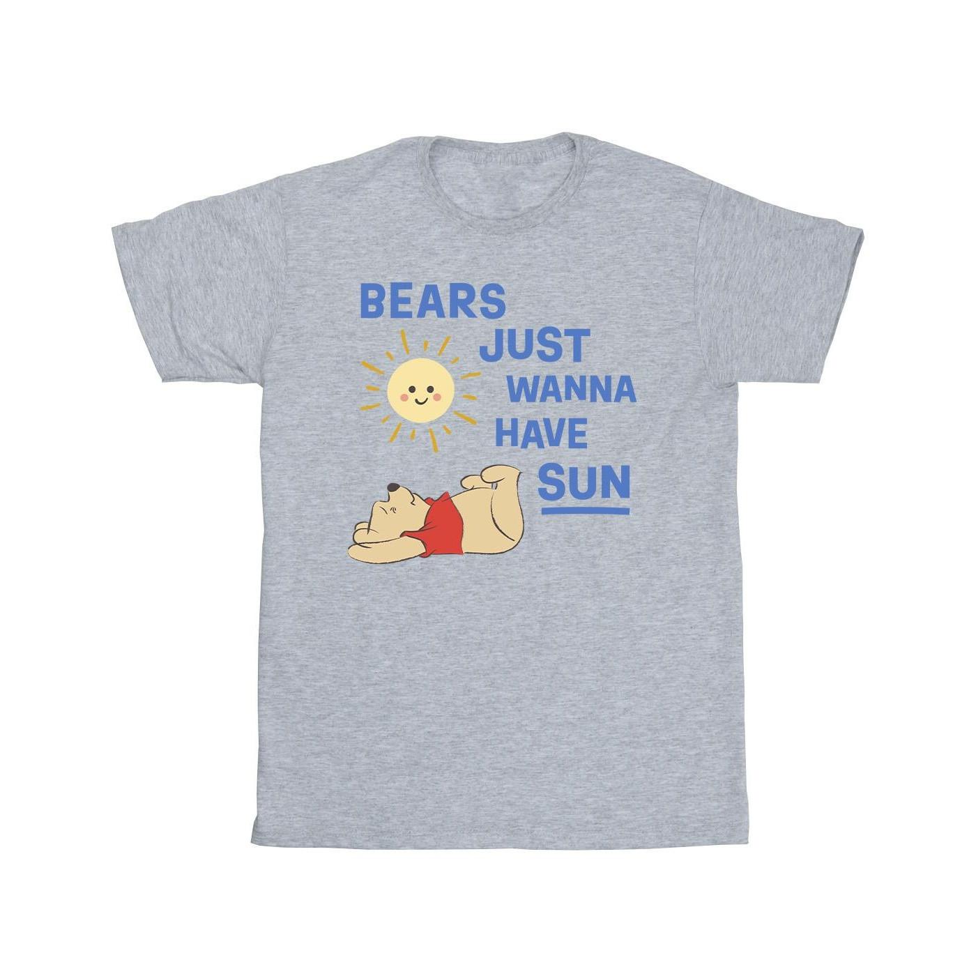 Disney  Tshirt BEARS JUST WANNA HAVE SUN 