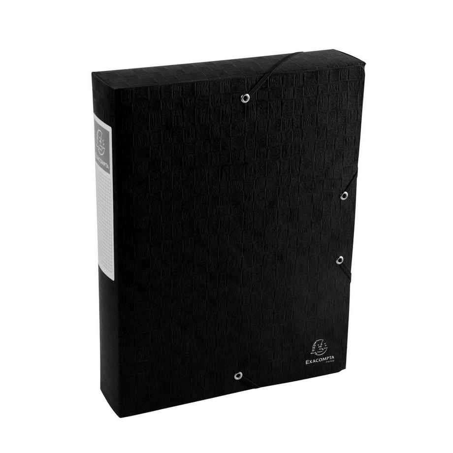 Boite de classement Exabox Dos 60mm Carte lustrée Scotten - A4 - x 10