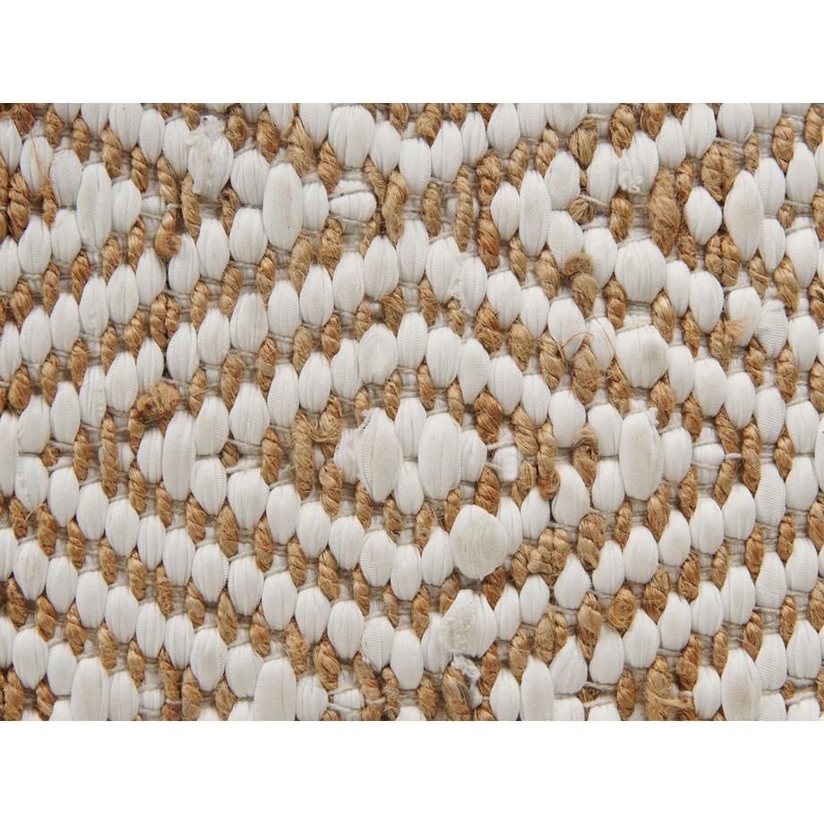 Beliani Pouf en Jute Boho MASKI  