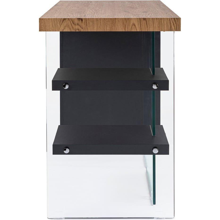 mutoni Bureau Line Wood noir 120x50  