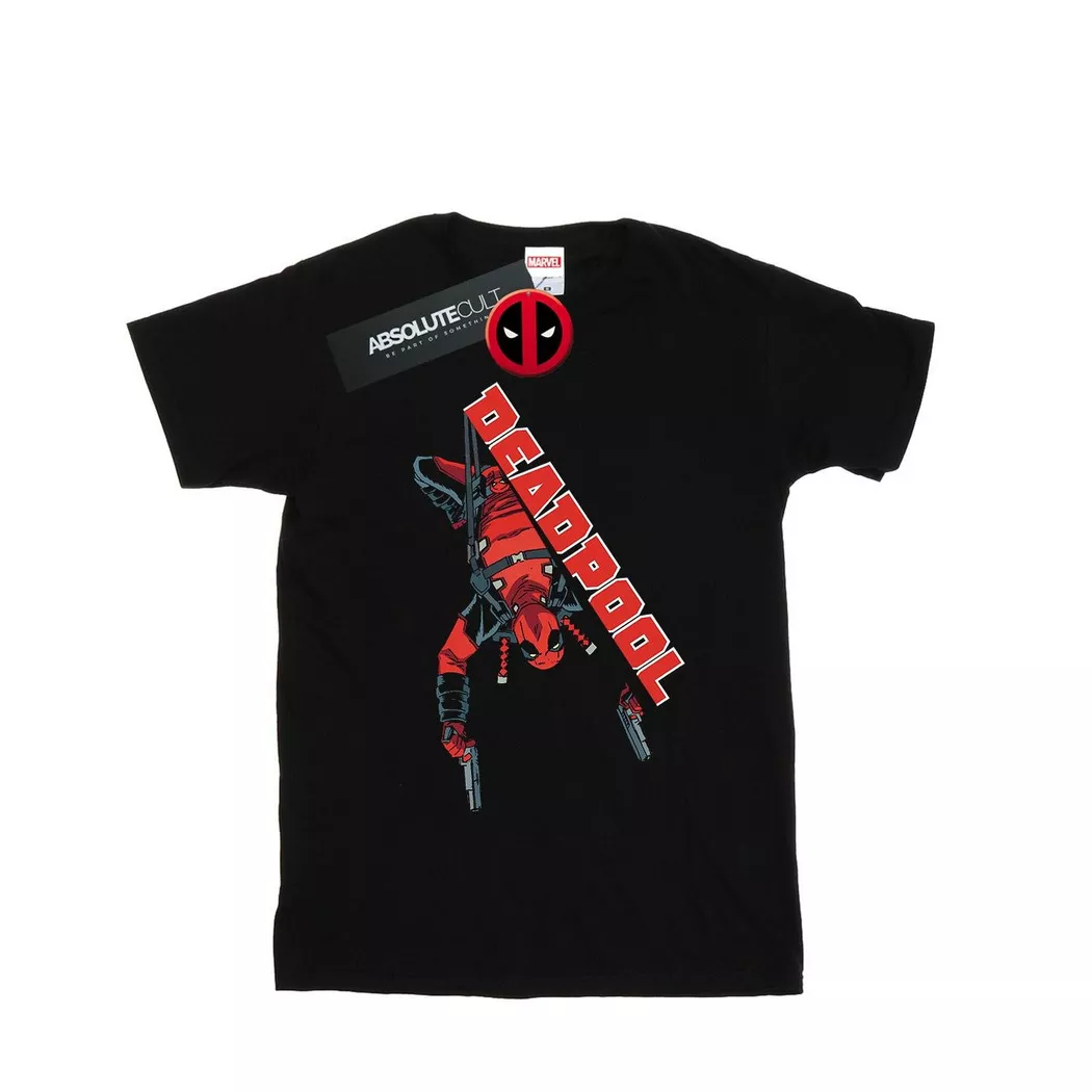 MARVEL - TShirt, für Damen, Schwarz, Größe S