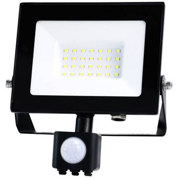 Projecteur LED 30 watts avec capteur avec câble de raccordement 500 mm et extrémités libres