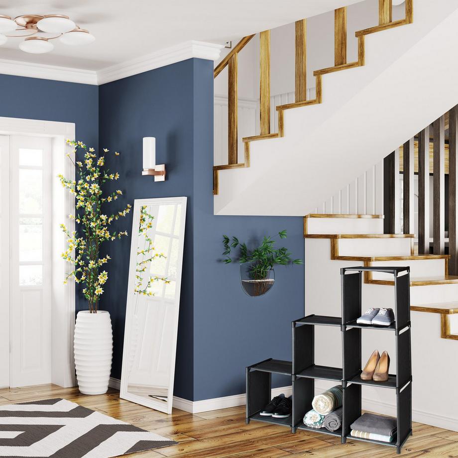 Northix Scaffale a gradini con 6 scomparti  