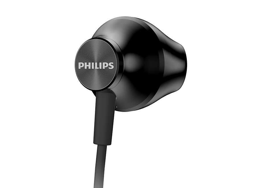 PHILIPS  Philips TAUE100BK/00 écouteur/casque Écouteurs Avec fil Ecouteurs Musique Noir 