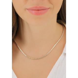 MUAU Schmuck  Collier Ru sattiniert Silber 925, 2.9mm, 42cm 