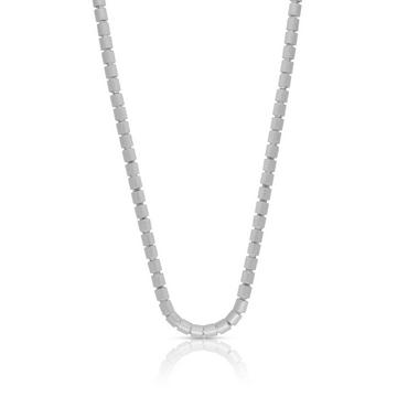 Collier Ru satin argent 925, 2.9mm, 42cm