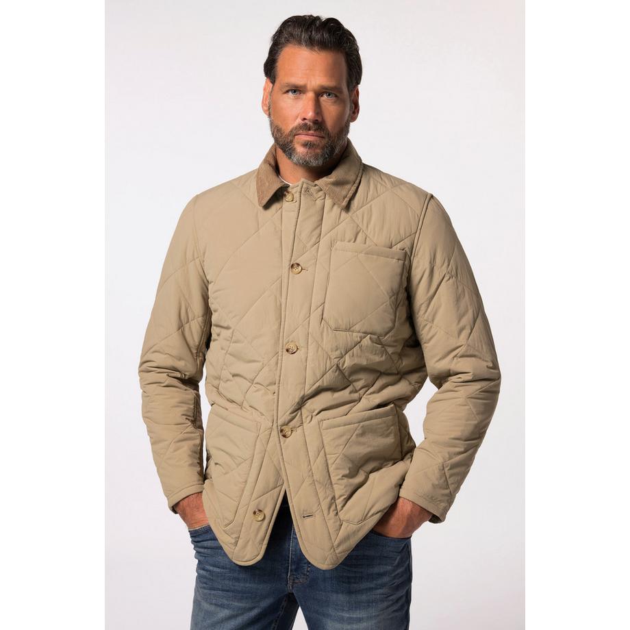 JP1880 Cowboy Steppjacke Cordkragen  