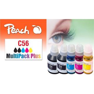 Peach  Canon CISS GI-56, Multi-Pack+ 2x170, 3x70 ml,2x6000, 3x14000 S. 