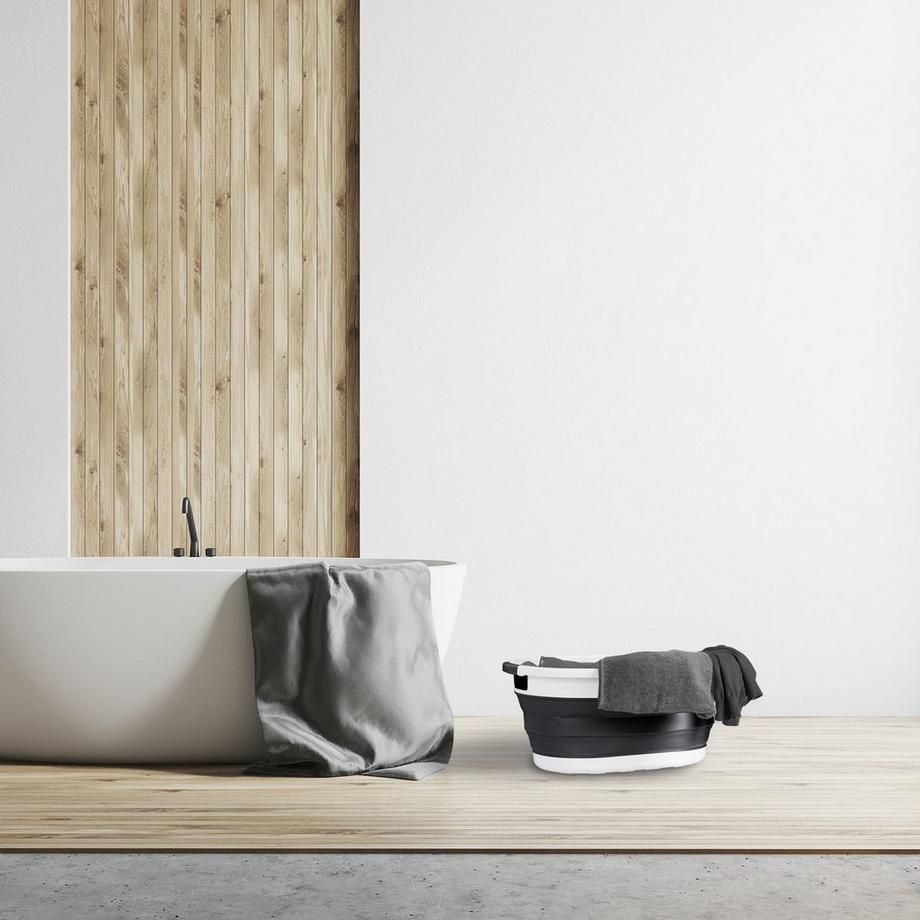 Northix Faltbarer Wäschekorb 36 Liter  