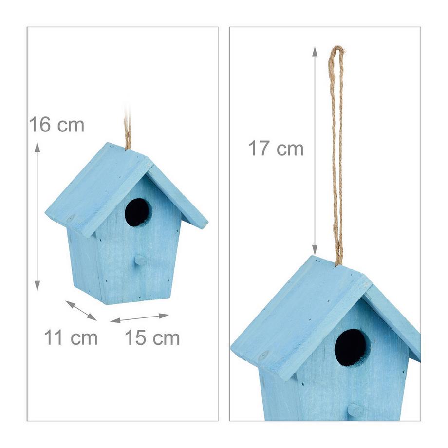 B2X  Casetta per uccelli decorativa 