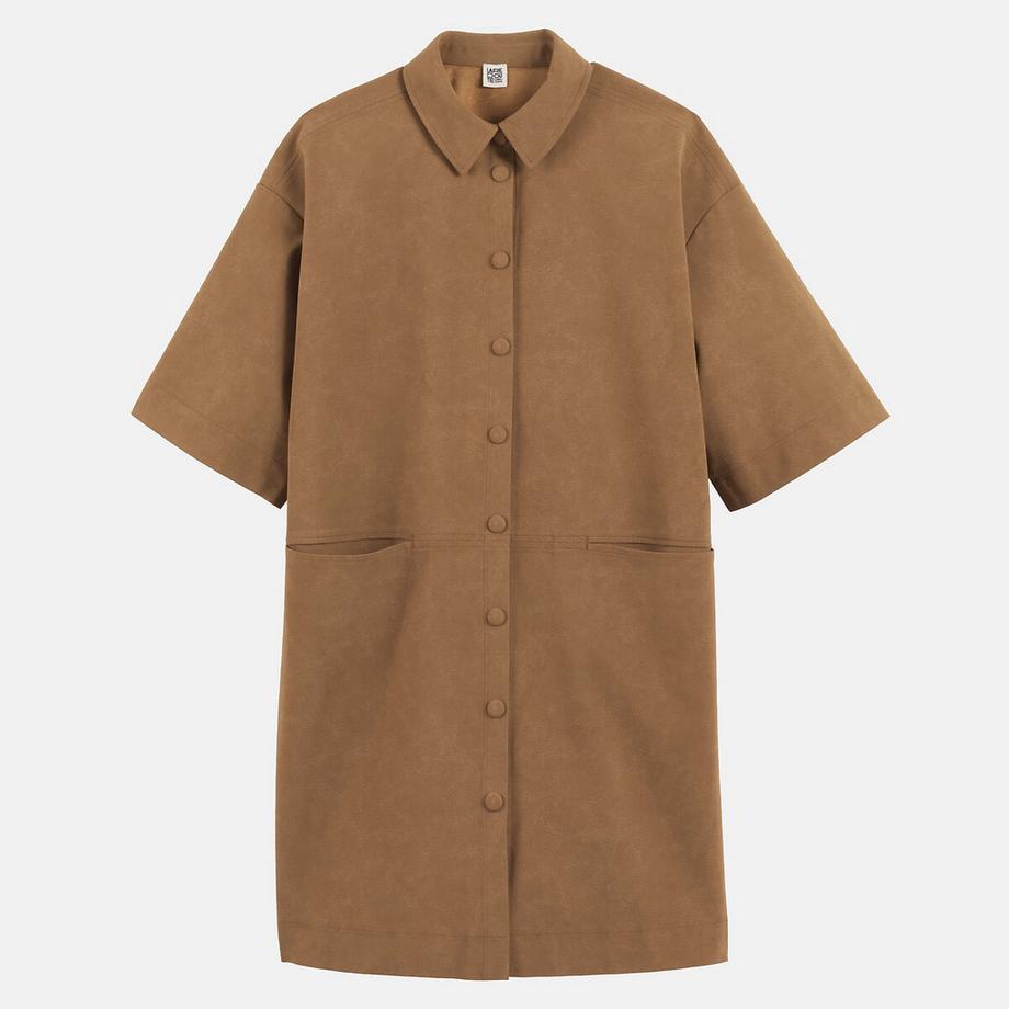 La Redoute Collections Abito camicia maniche corte  