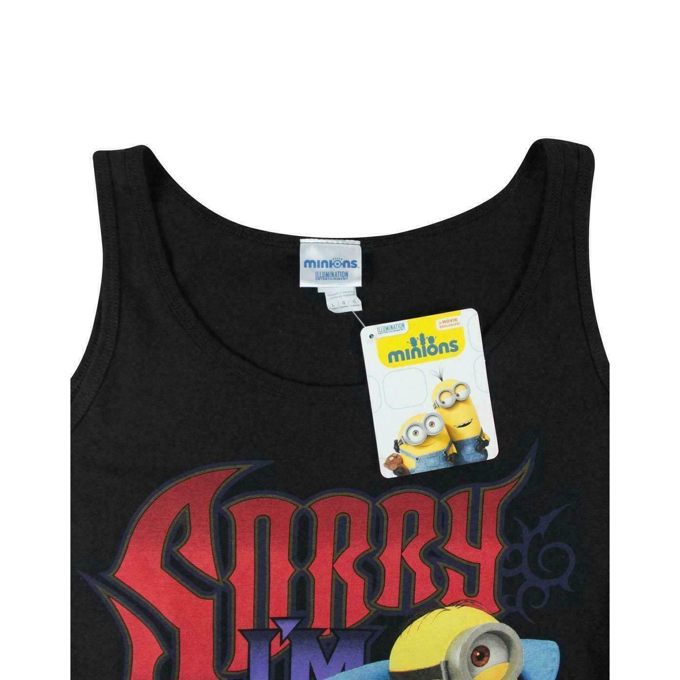 minions  Sorry I`m Bad Tank Top 