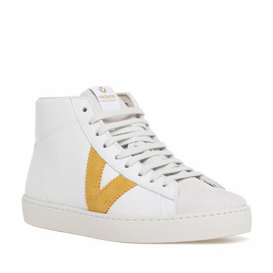Victoria Berlin Contrast High Top Sneakers  