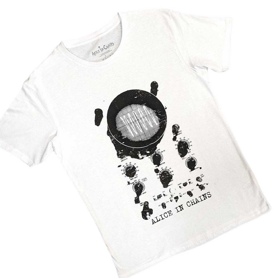 Alice In Chains Soundgarden T-Shirt Stampa Grafica  