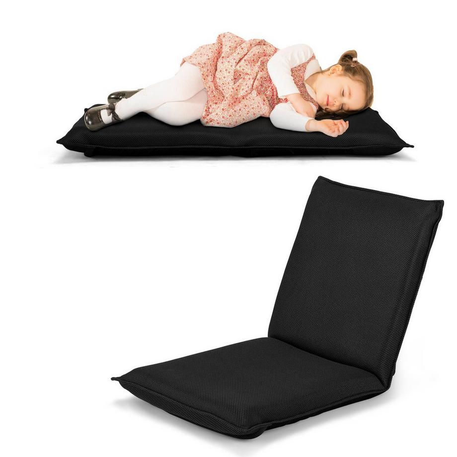 Northix Bodensofa gepolsterter Bodenstuhl verstellbarer Gaming-Stuhl Lazy Sofa Fensterstuhl  