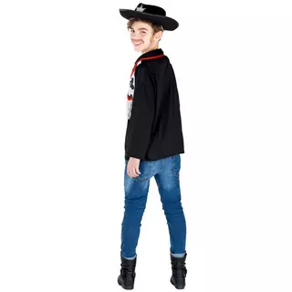 Tectake  Costume pour garçon chemise de cowboy Shérif Marron