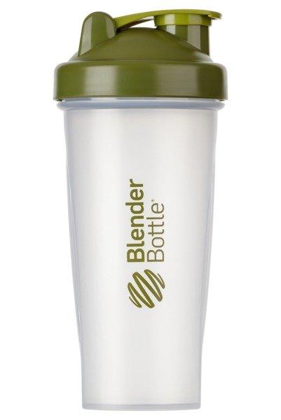 Blender Bottle  28oz / 820ml BlenderBottle Classic Clear, Moss Green 