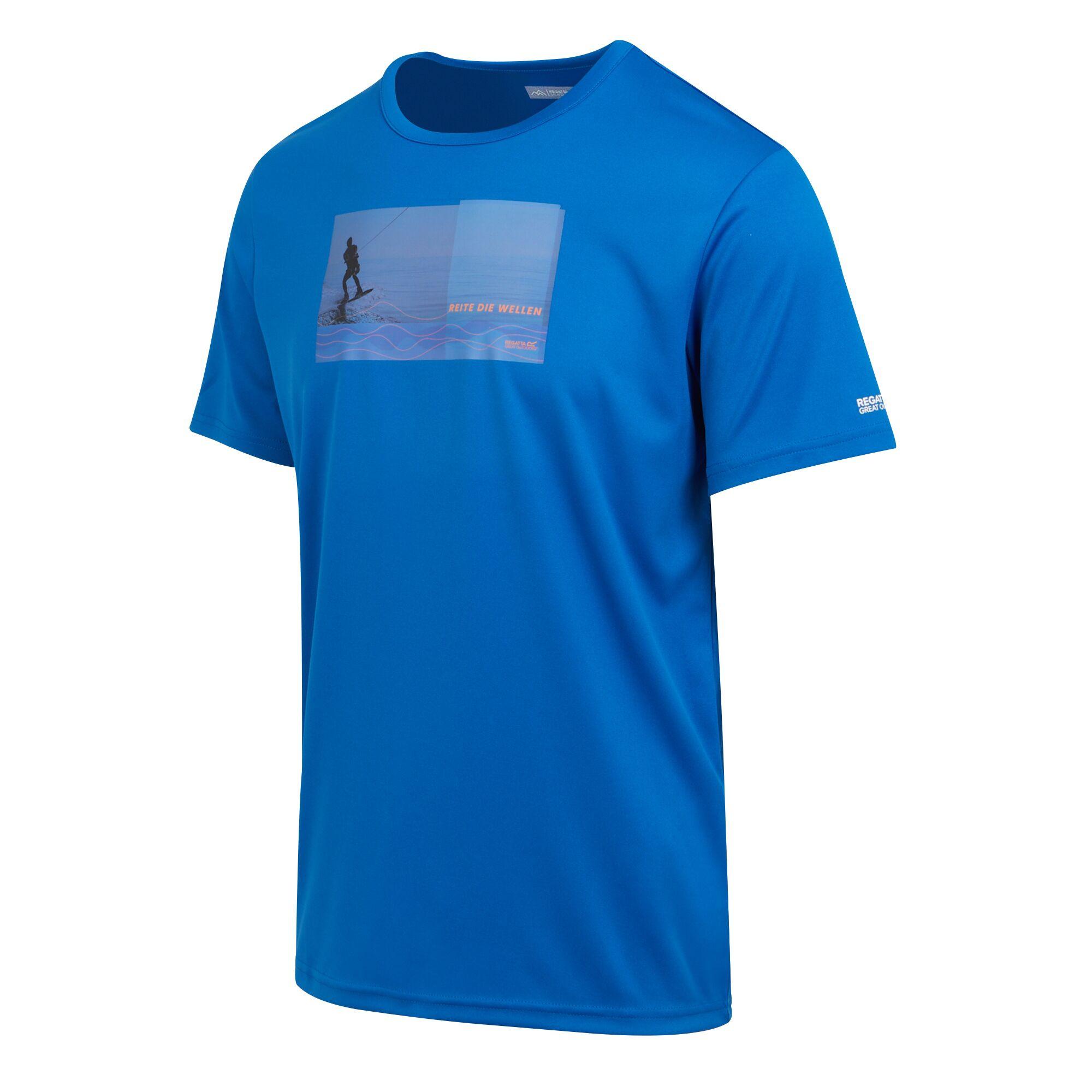 Regatta  Fingal Slogan III Reite Die Wellen TShirt 