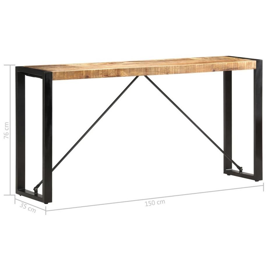 VidaXL tavolo consolle Legno  