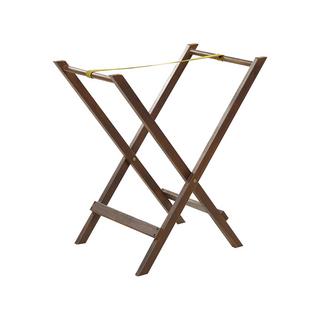 Beliani Bistro Set aus Akazienholz Rustikal AMANTEA  