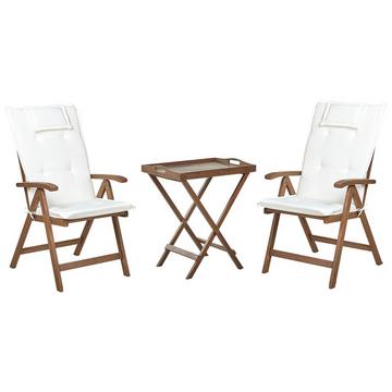 Set bistrot en Legno d'acacia Rustico AMANTEA