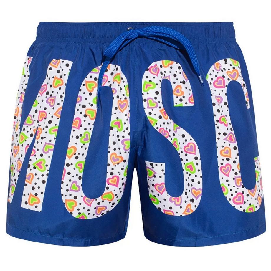 MOSCHINO Logo Floral Badeshorts  