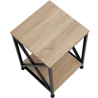 Tectake Table d’appoint CARLTON 40,5x40,5x52,5cm  